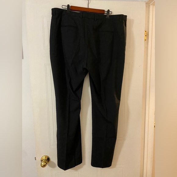 Perry Ellis Black Slim Fit Dress Work Pants Slacks for men size 38/32 - Picture 7 of 7